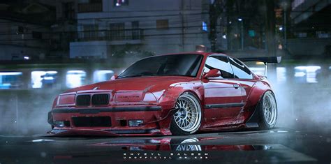 Bmw M3 E36 Wallpaper 4k Anime - IMAGESEE