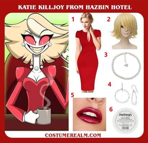 Katie Killjoy Cosplay From Hazbin Hotel | Black widow costume, Cosplay ...