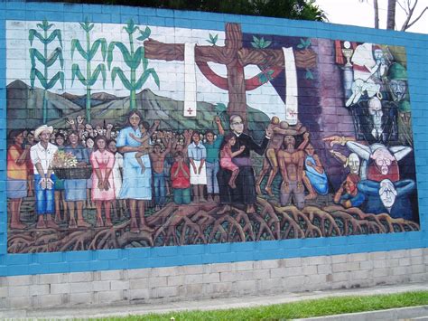 Oscar Romero mural, San Salvador – DisciplesNet