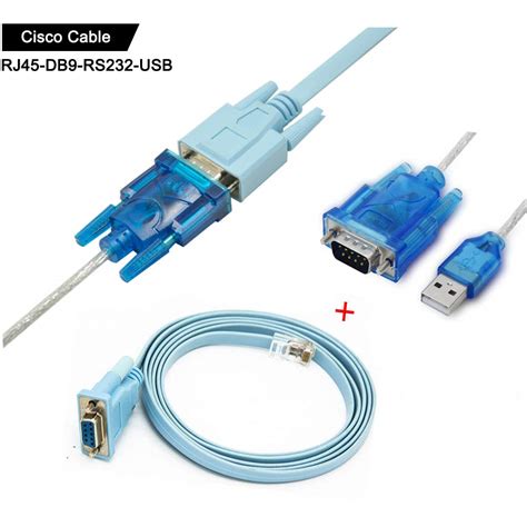 Buy CMYKZONECisco Console Cable Serial Cable Rj45 to DB9 & RS232 to USB ...