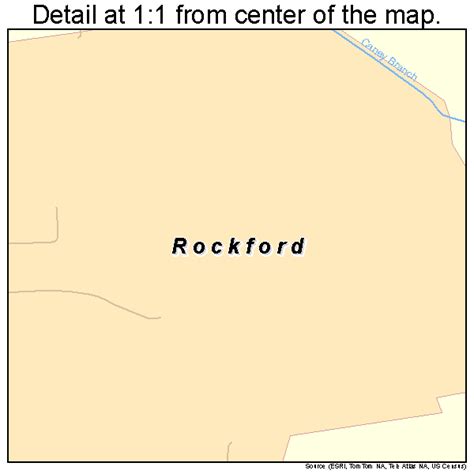 Rockford Tennessee Street Map 4764160