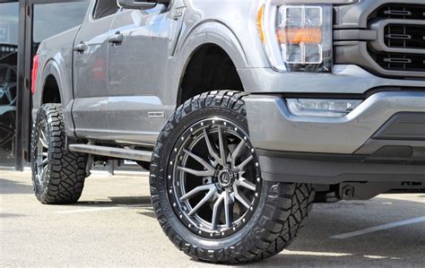 2023 Ford F-150 Grey Fuel Off-Road Rebel 6 D680 Wheel | Wheel Front