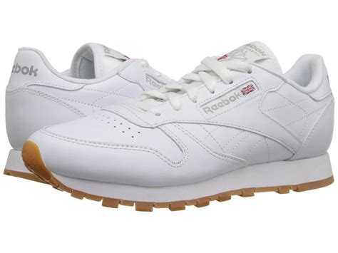 Lyst - Reebok Women's Classic Leather Casual Sneakers From Finish Line ...