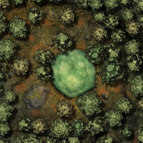 Forest Clearing - CZRPG | Battlemaps | DriveThruRPG.com