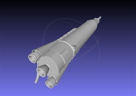 Mercury Atlas LV-3B Printable Rocket Model 3D model 3D printable | CGTrader