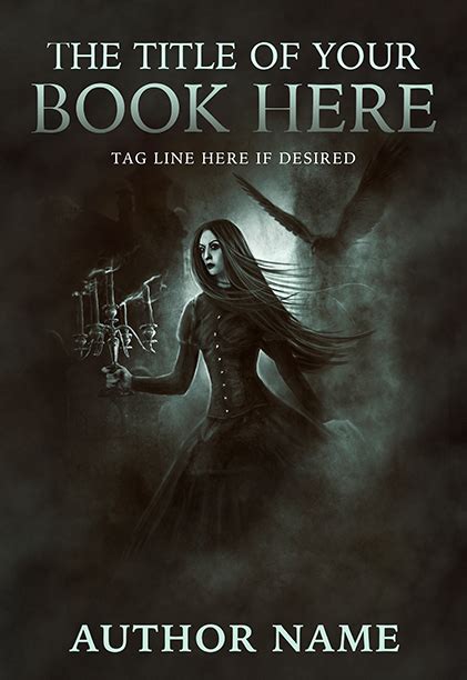 Witch Horror or Dark Fantasy Premade Book Cover – Bella Media Management