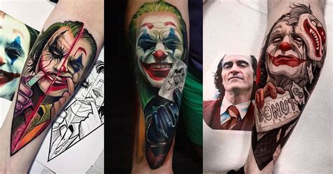 20 Thrilling Tattoos of Joaquin Phoenix's Joker. Did you see Joker this ...