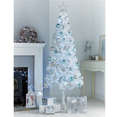 6Ft White Slim Christmas Tree - Home Store + More