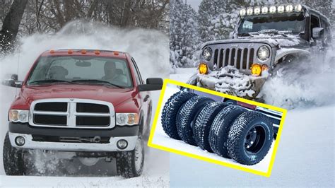 The Best All-Terrain, Snow, and Winter Tires for Trucks and 4x4s