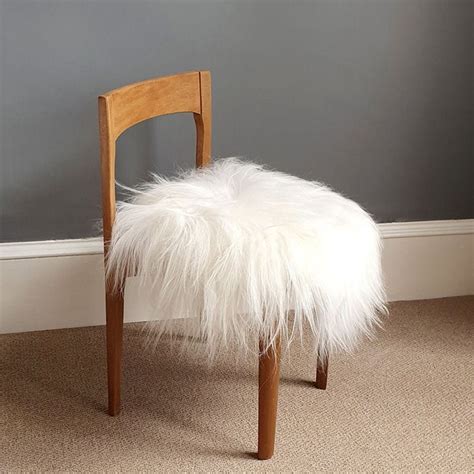 Sheepskin Chair Pad - Etsy