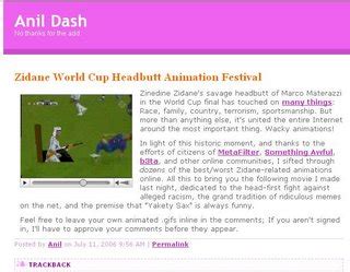 Where The Hell Am I?: Zidane Headbutt Animations