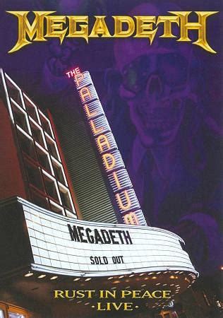 Megadeth - Rust in Peace Live - Encyclopaedia Metallum: The Metal Archives