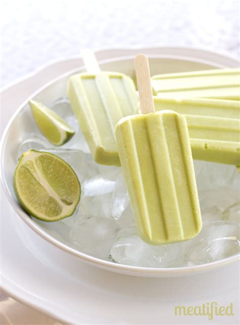 Creamy Honeydew Popsicles with Lime - meatified