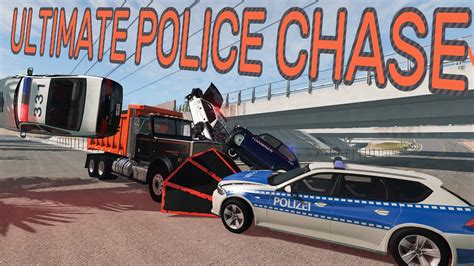 ULTIMATE POLICE CHASE Setup - BeamNG.drive - YouTube