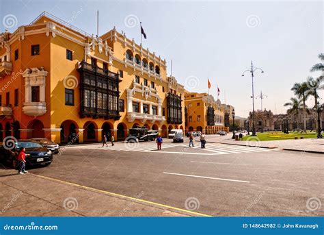 View of Main Square in Central Lima Peru Editorial Photography - Image ...