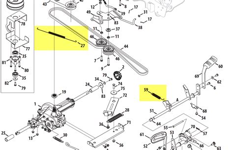 Cub Cadet I1046 Drive Belt Diagram