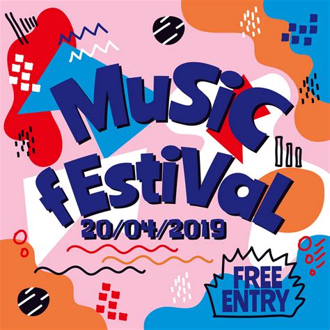 Festival Poster / Illustrated posters for music festival in 2020 ...