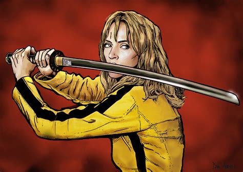 Tarantino- Kill Bill - Beatrix 'Kiddo' The Bride | Kill bill, Art of ...