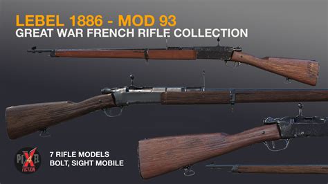 Lebel 1886 French Rifle Collection - iClone/Scenes & Props - Reallusion ...