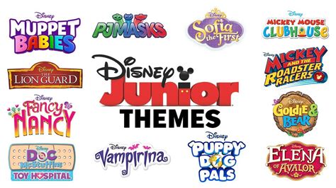 Theme Songs! Compilation | @disneyjr - YouTube