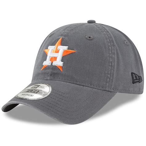 Houston Astros New Era Core 49FORTY - Fitted Hat - Graphite