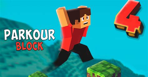 Parkour Block 4 - Free online games on Bgames.com!