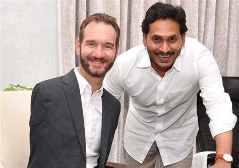 Motivational speaker Nick Vujicic calls on Andhra CM