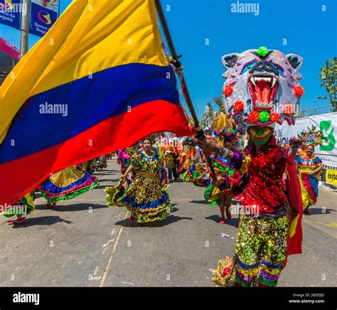 Barranquilla , Colombia - February 26, 2017 : people participating at ...