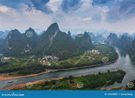 The Most Beautiful Li River Scenery Stock Image | CartoonDealer.com ...