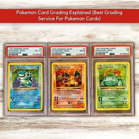 Pokemon Card Grading Explained (Best Grading Service For Pokemon Cards ...