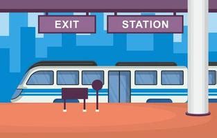 Train Depot Clipart