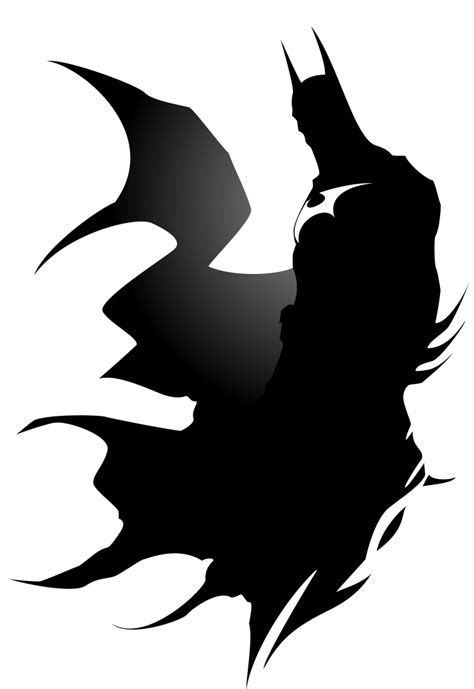 Batman Silhouette Vector at GetDrawings | Free download