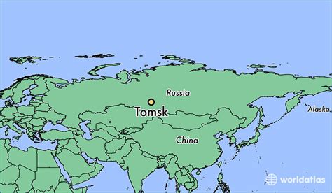 Where is Tomsk, Russia? / Tomsk, Tomsk Oblast Map - WorldAtlas.com