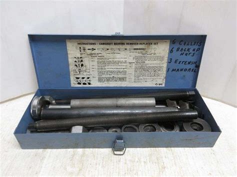 Camshaft bearing remover/replacer set, good - Albrecht Auction Service