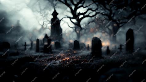 Dark Graveyard Art