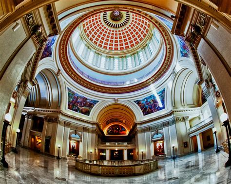 state capitol interior | cropped from the center of a circul… | Flickr