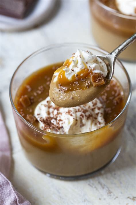 Homemade Butterscotch Pudding - Lemon Blossoms