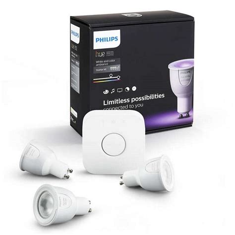 Philips Hue GU10 Starter Kit - V2 - UK — Vesternet