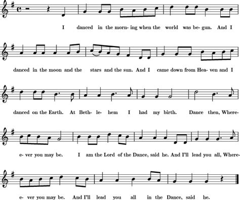 lord of the dance hymn sheet music - Google Search | Hymn sheet music ...