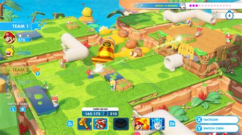 New Mario + Rabbids Kingdom Battle Trailer Highlights Co-Op Gameplay ...