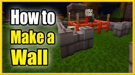 How to Make a Stone Brick Wall in Minecraft (Craft Any Wall Recipe ...