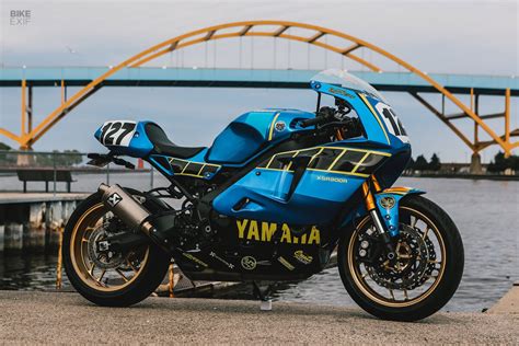 Team Blue: A custom Yamaha XSR900 with retro style | Bike EXIF