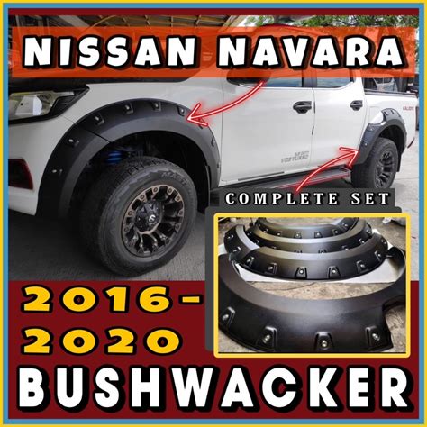 NISSAN NAVARA NP300 2016-2020 BUSHWACKER (navara accessories) | Shopee ...