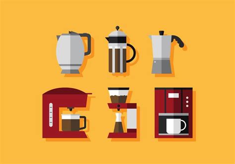 Vector Coffee Maker 117965 Vector Art at Vecteezy