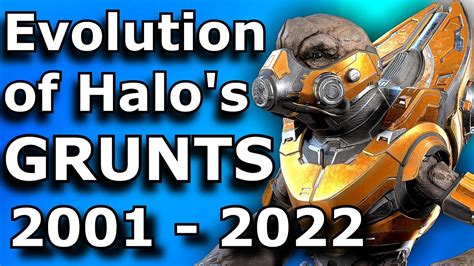 The Complete Evolution of Halo’s Grunts - YouTube