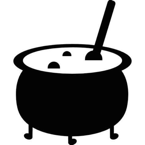 Witch Cauldron Silhouette at GetDrawings | Free download