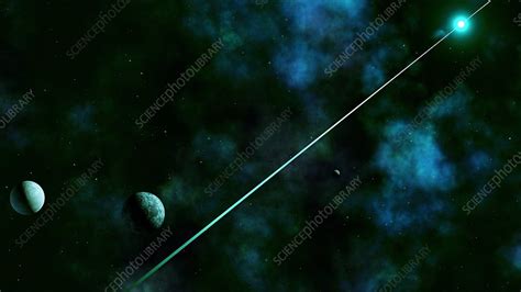 Planets around pulsar PSR B1257+12 - Stock Video Clip - K011/0884 ...