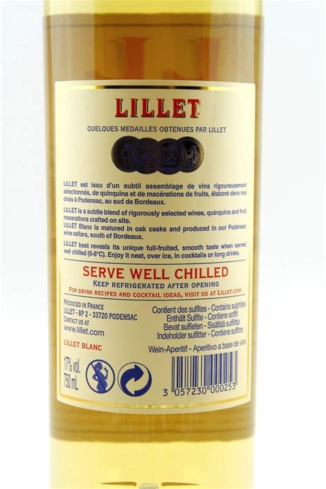 Lillet Blanc Vermouth 17% vol. Vermouth | Karadarshop.com