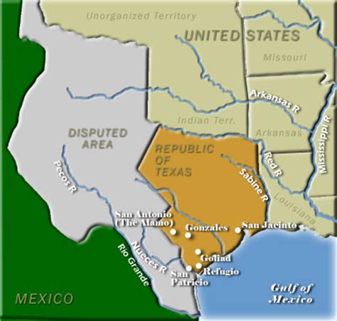 Map Mexico Before Texas Revolution – Get Map Update