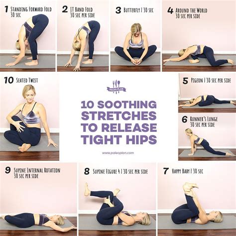 10 Soothing Stretches to Release Tight Hips (gentle, feel-good) | Hip ...